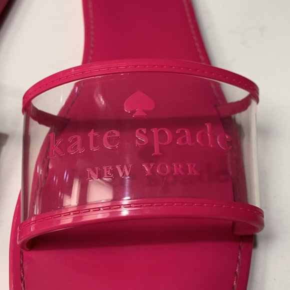 Kate Spade Peyton Clear Slide Sandals - Picture 2 of 4